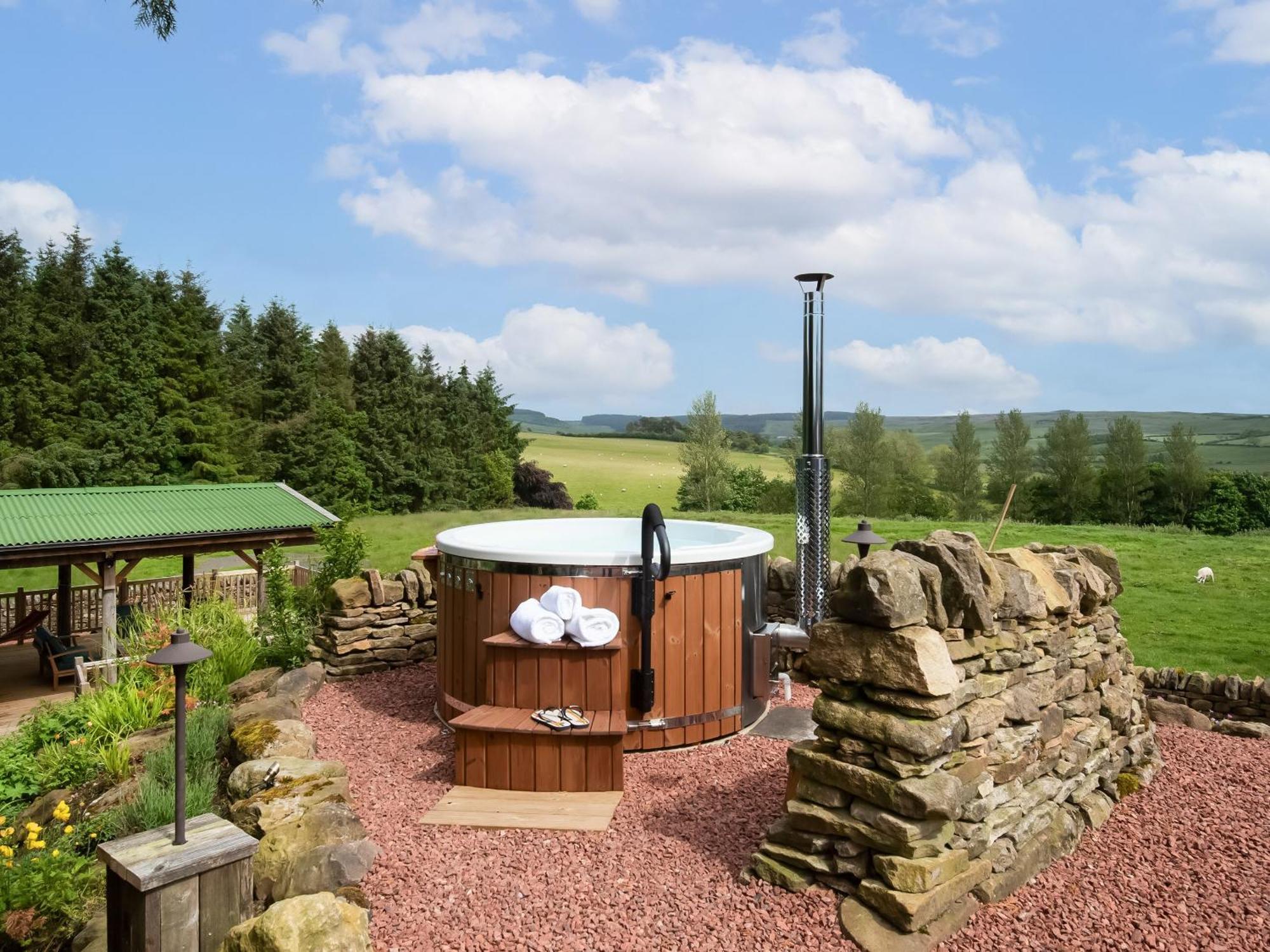 Broomstick Cottage Elsdon ภายนอก รูปภาพ